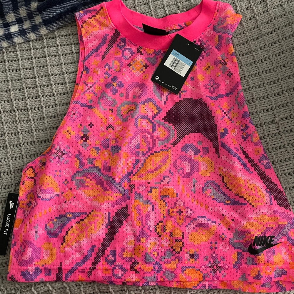 NWT Nike Mesh Top